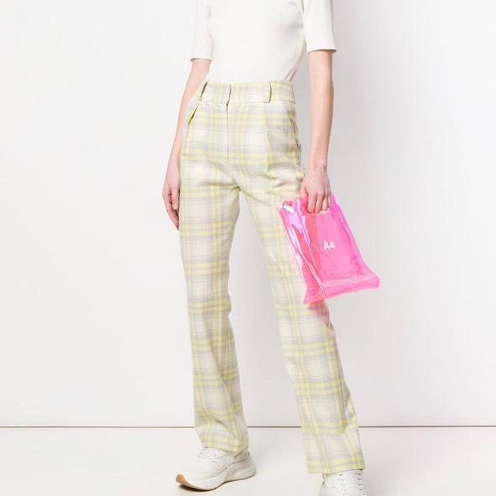 Nana-Nana A4 PINK HUE SHEER TOTE BAG